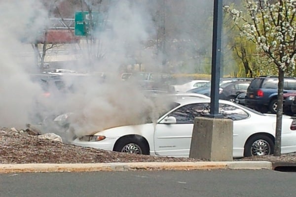 Smoking 1997 Pontiac Grand Prix GTP Picture