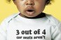 Child in Safety Message T-Shirt