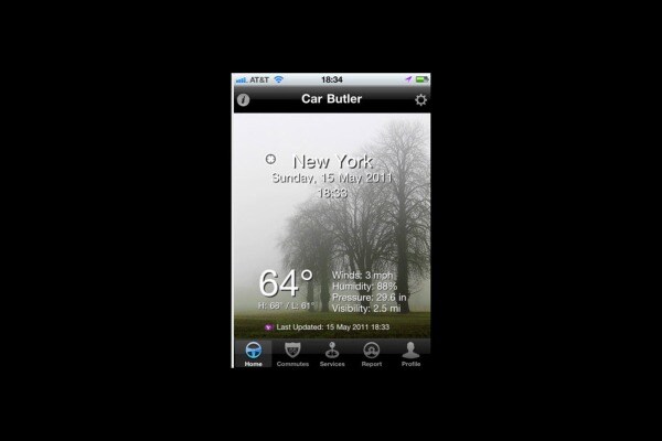 Car Butler iPhone App Picture