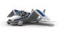 The experimental Transition flying car.