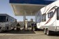Ford F-450 Lariat Super Duty and the Fleetwood Terry 295TSRL Trailer - At the Gas Station Ford F-450 Lariat Super Duty and the Fleetwood Terry 295TSRL Trailer - At the Gas Station