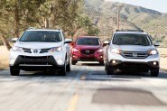 Compact Crossover Comparison: Toyota RAV4 vs Honda CR-V vs Mazda CX-5 Video