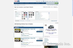 New Car Inventory Local Search Results