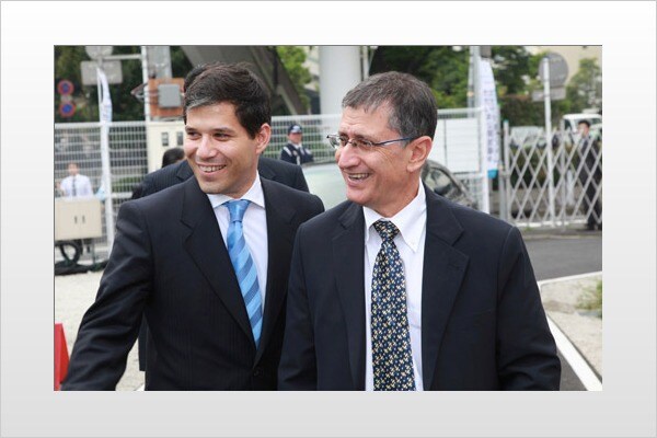 Shai Agassi and Nissim Ben-Shetrit