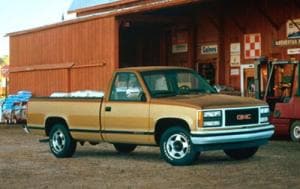 1990 GMC Sierra 1500 2 Dr C1500 SLE Standard Cab LB