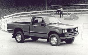 1990 Mitsubishi One Ton 2 Dr Mighty Max Standard Cab SB