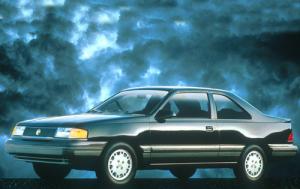 1991 Mercury Topaz 4 Dr GS Sedan