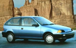 1994 Geo Metro 2 Dr XFi Hatchback