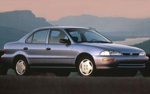 1996 Geo Prizm 4 Dr STD Sedan