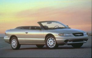 1999 Chrysler Sebring Convertible 2 Dr JX Convertible