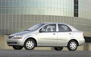 2004 Chevrolet Aveo Base 4dr Sedan