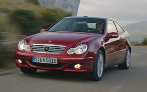 2005 Mercedes-Benz C320 Rwd 2dr Sport Coupe; European Model Shown
