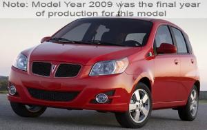 2009 Pontiac G3 Hatchback