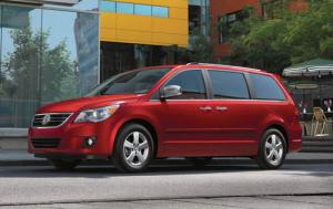 2011 Volkswagen Routan SEL Premium Minivan Shown