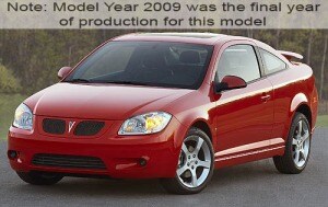 2009 Pontiac G5 GT 2dr Coupe