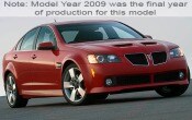 2009 Pontiac G8 GT Sedan