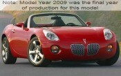 2009 Pontiac Solstice Convertible