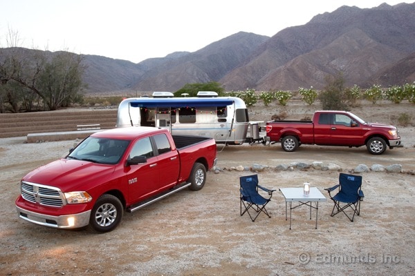 Compared: Ford F-150 V6 vs. Ram 1500 V6
