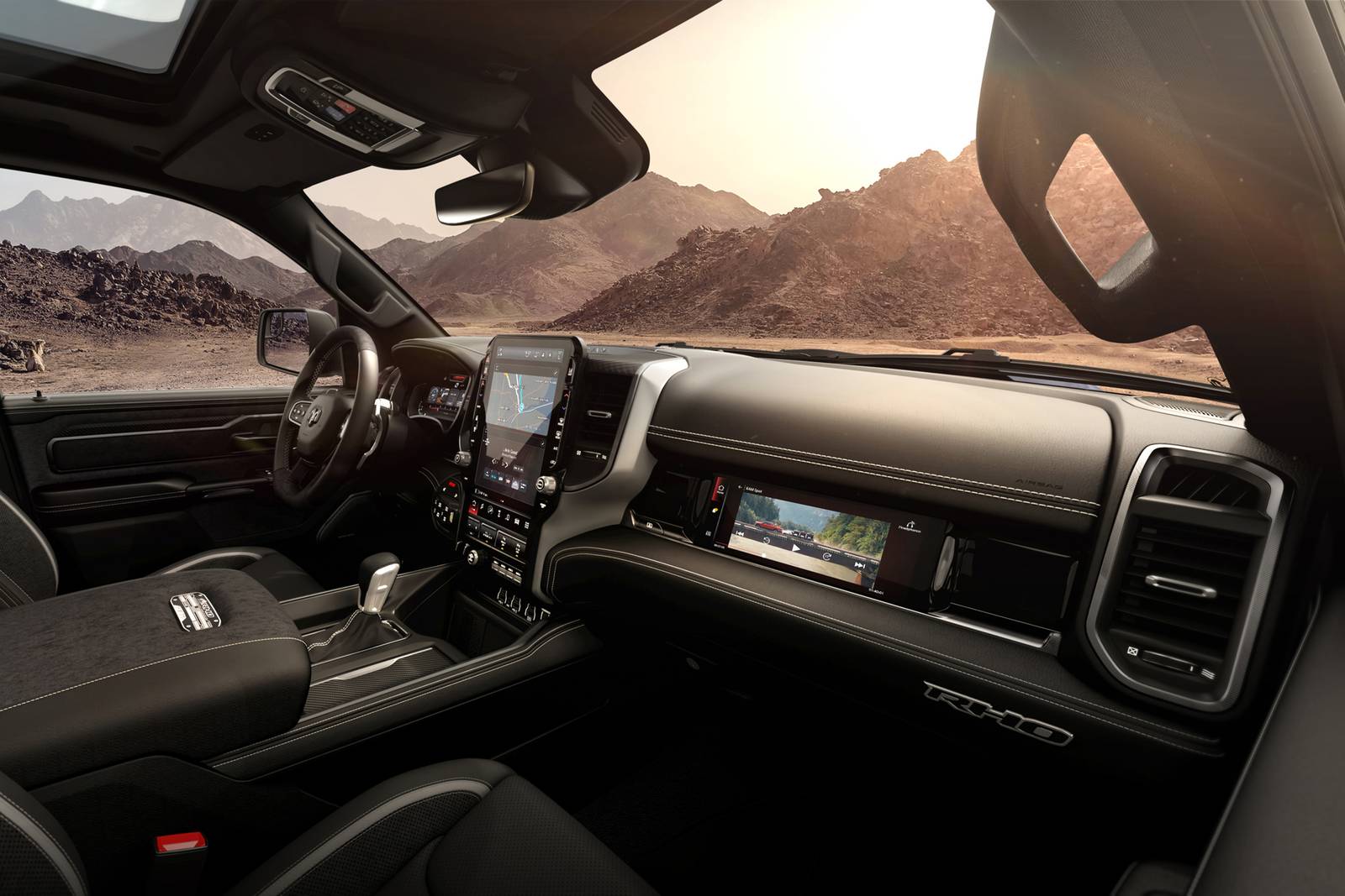 2026 Ram 1500 Uconnect Touchscreen and Digital Displays