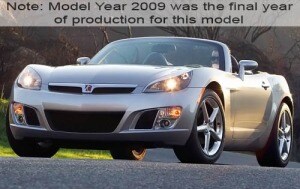 2009 Saturn Sky Red Line Convertible