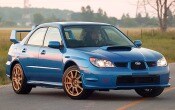 2006 Subaru Impreza WRX STi 4dr Sedan AWD w/Gold-Painted Wheels