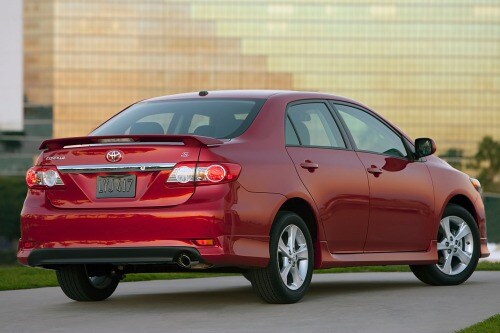2013 Toyota Corolla S Sedan Exterior