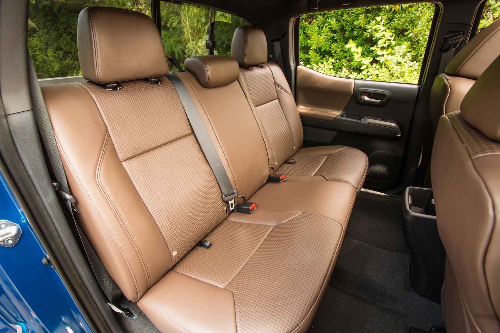 2016 Toyota Tacoma Limited Crew Cab Pickup Rear Interior