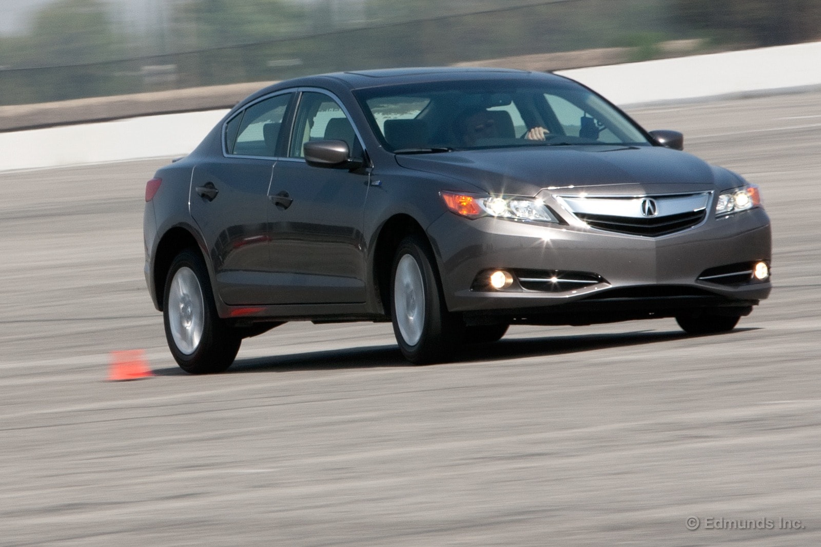 2013 Acura ILX Hybrid Track Test | Edmunds