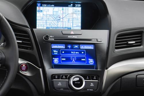 2017 Acura ILX Technology Plus and A-SPEC Packages Sedan Center Console