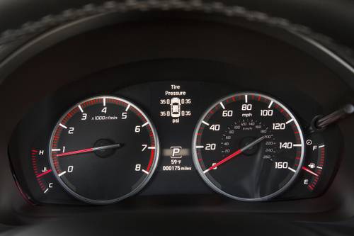2017 Acura ILX Technology Plus and A-SPEC Packages Sedan Gauge Cluster