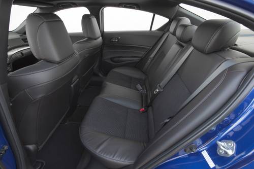 2017 Acura ILX Technology Plus and A-SPEC Packages Sedan Rear Interior