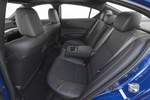 2017 Acura ILX Technology Plus and A-SPEC Packages Sedan Rear Interior