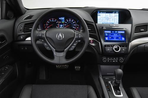 2017 Acura ILX Technology Plus and A-SPEC Packages Sedan Steering Wheel Detail
