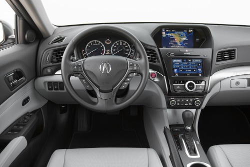 2017 Acura ILX Technology Plus Package Sedan Steering Wheel Detail