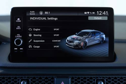 2024 Acura Integra Type S 4dr Hatchback Center Console