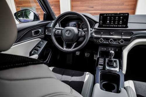 2024 Acura Integra Type S 4dr Hatchback Steering Wheel Detail