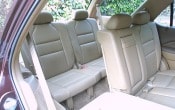 2001 Acura MDX Rear Interior