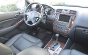 2002 Acura MDX Touring Interior w/Navigation