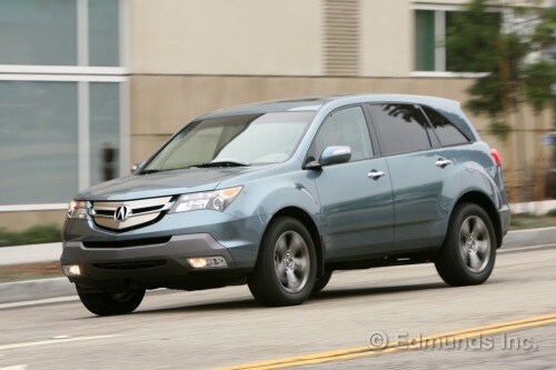 2007 Acura Mdx Edmunds Road Test