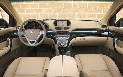 Used 2009 Acura Mdx Technology Package Suv Review Ratings Edmunds 2009 Acura Mdx Dashboard