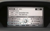 2009 Acura MDX Radio Display Detail