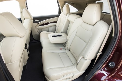 2016 Acura MDX Technology, Entertainment and AcuraWatch Plus Packages 4dr SUV Rear Interior