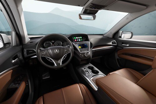 2018 Acura MDX SH-AWD w/Advance and Entertainment Packages 4dr SUV Dashboard Shown