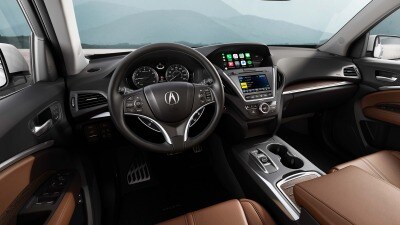 2018 Acura Mdx Advance Package Review Ratings Edmunds Drivers Of The 2018 Acura Mdx Can Enjoy A Heated Steering Wheel And Handsome Leather