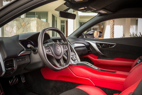 2017 Acura NSX Base Coupe Interior