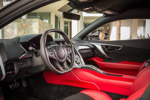 2019 Acura NSX Coupe Interior