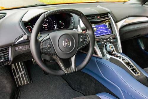 2019 Acura NSX Coupe Steering Wheel Detail