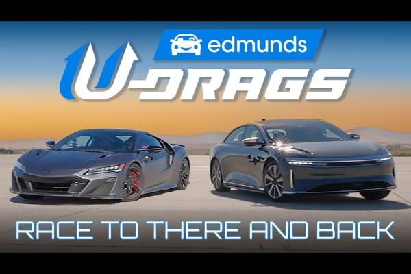 U-DRAG RACE: Acura NSX Type S vs. Lucid Air Grand Touring | Quarter Mile, Handling & More!