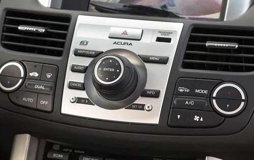 2009 Acura RDX Center Console