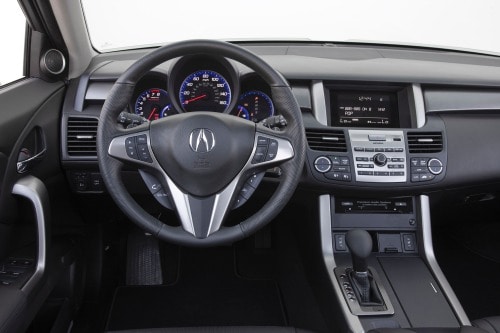 2010 Acura RDX 4dr SUV Steering Wheel Detail